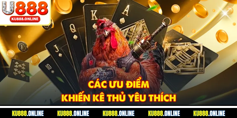 Các ưu điểm khiến kê thủ yêu thích